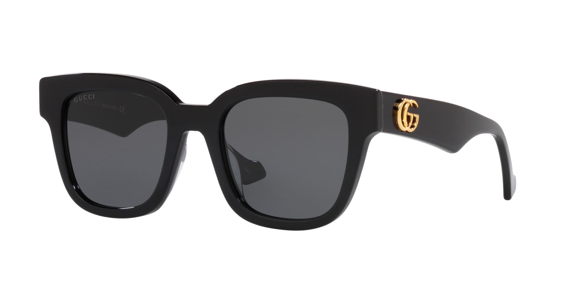 Amazon.com: Gucci GG 0637SK-001 Sunglasses, Black w/Grey Lens, 56mm :  Clothing, Shoes & Jewelry